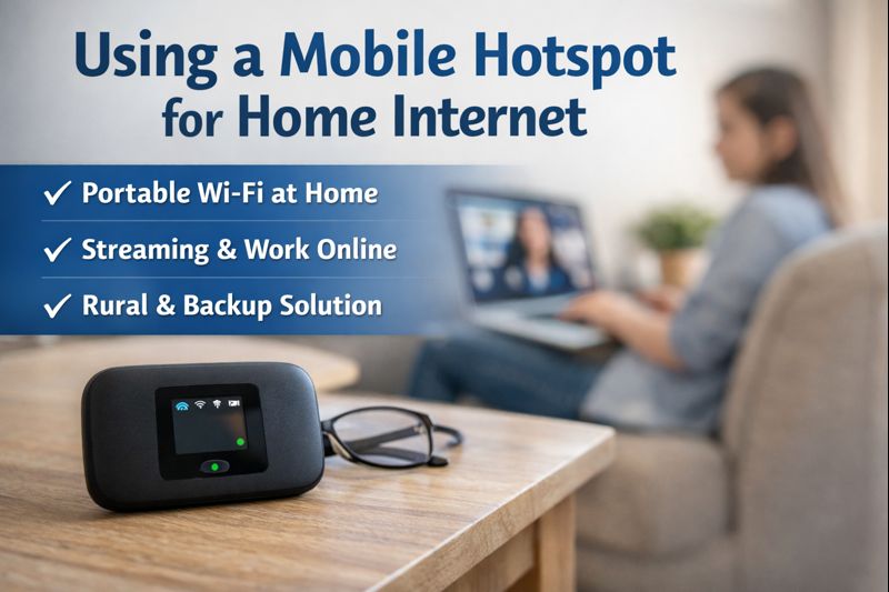 Mobile Hotspot for Home Internet